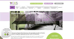 Desktop Screenshot of deputybondservice.com
